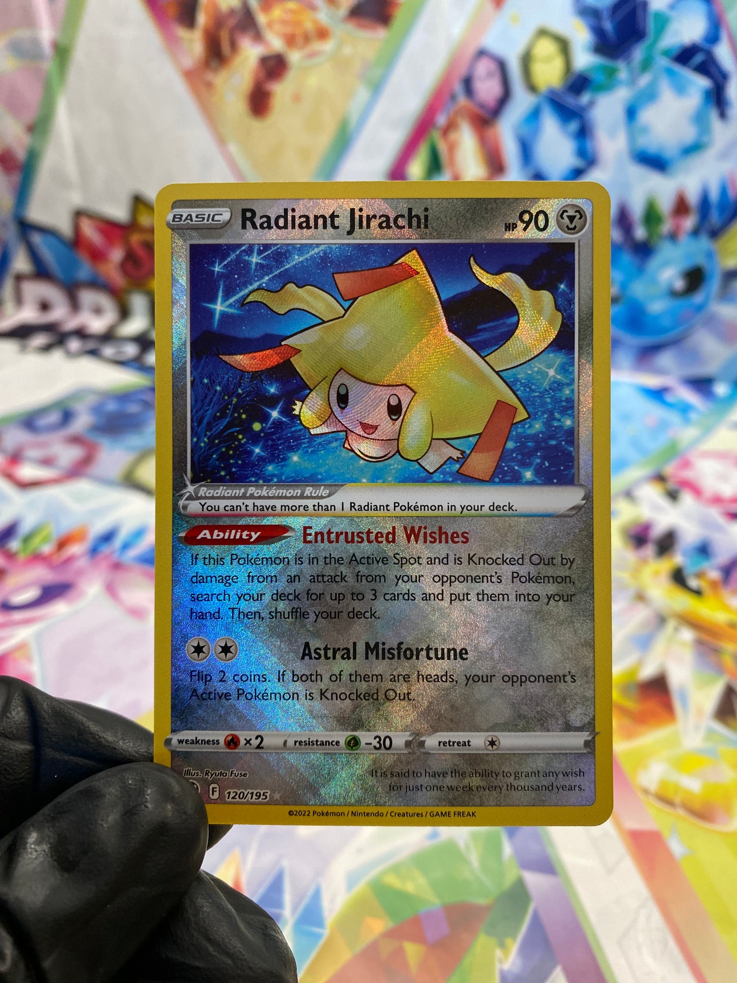 Pokémon Radiant Jirachi #120 - NM/M