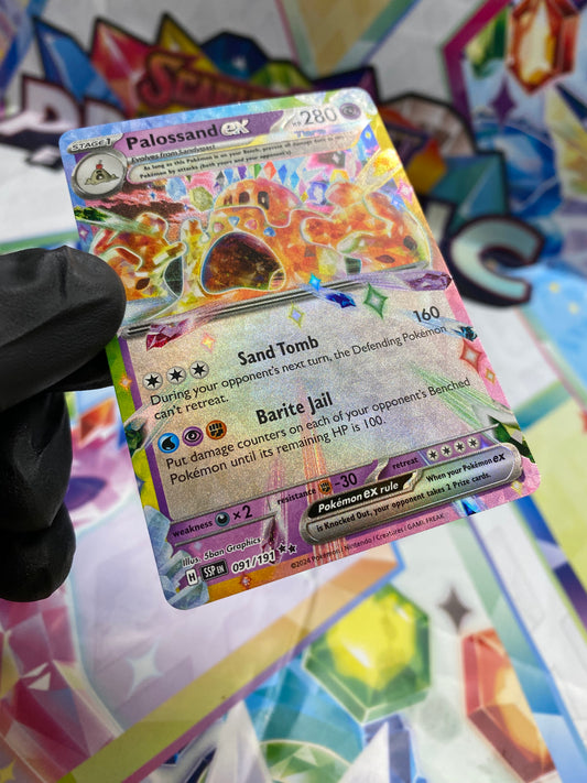 Pokémon Palossand Ex #091 (SSP) - NM/M