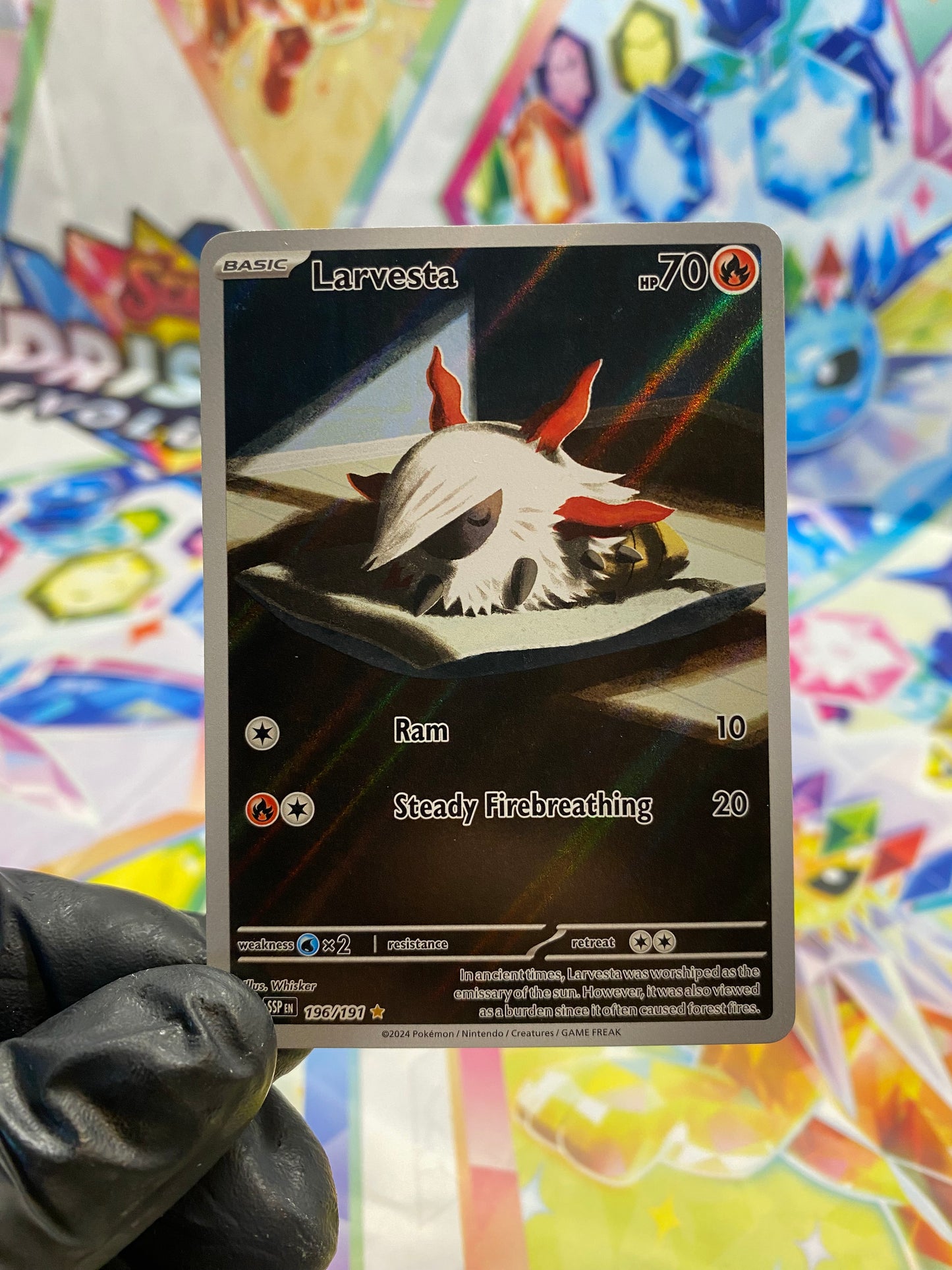 Pokémon Larvesta #196 (SSP) - NM/M