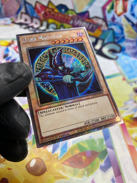 Yu-Gi-Oh! Dark Magician 9th Art (RA04-EN106) Platinum Secret Rare - NM/M