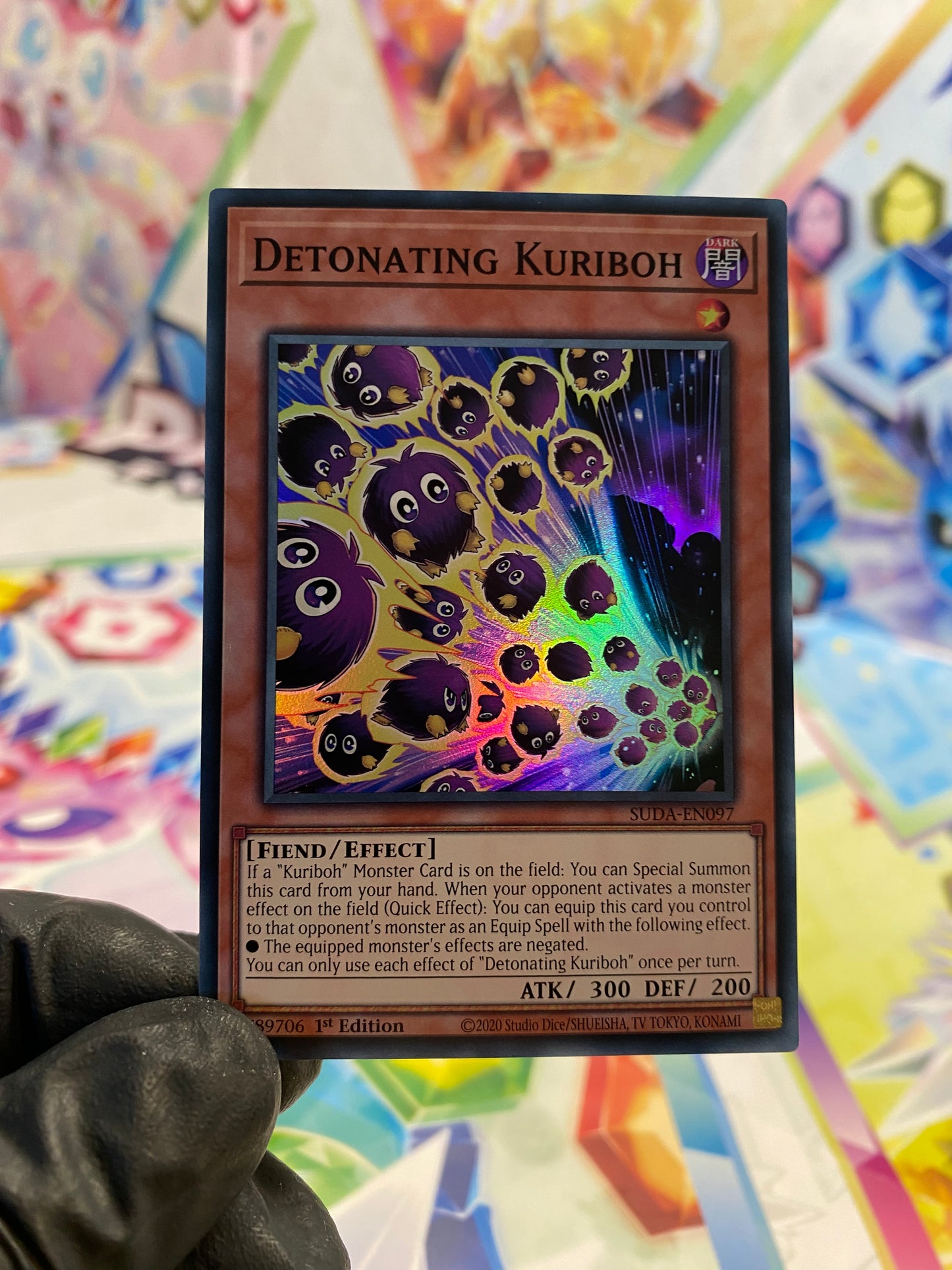 Yu-Gi-Oh! Detonating Kuriboh (SUDA-EN097) Secret Rare - NM/M