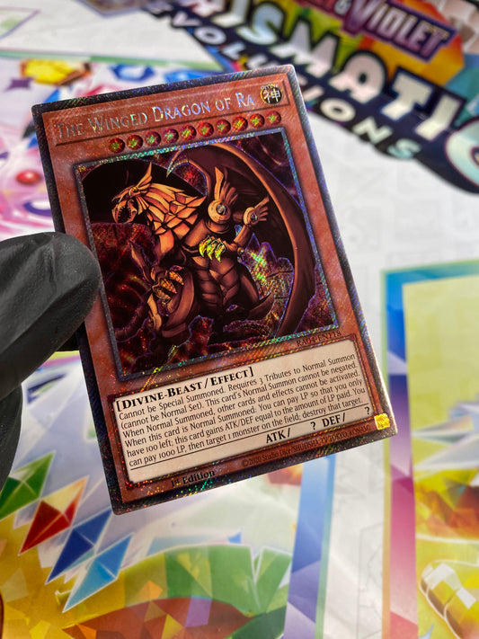 Yu-Gi-Oh! The Winged Dragon Of Ra (RA04-EN118) Platinum Secret Rare - NM/M