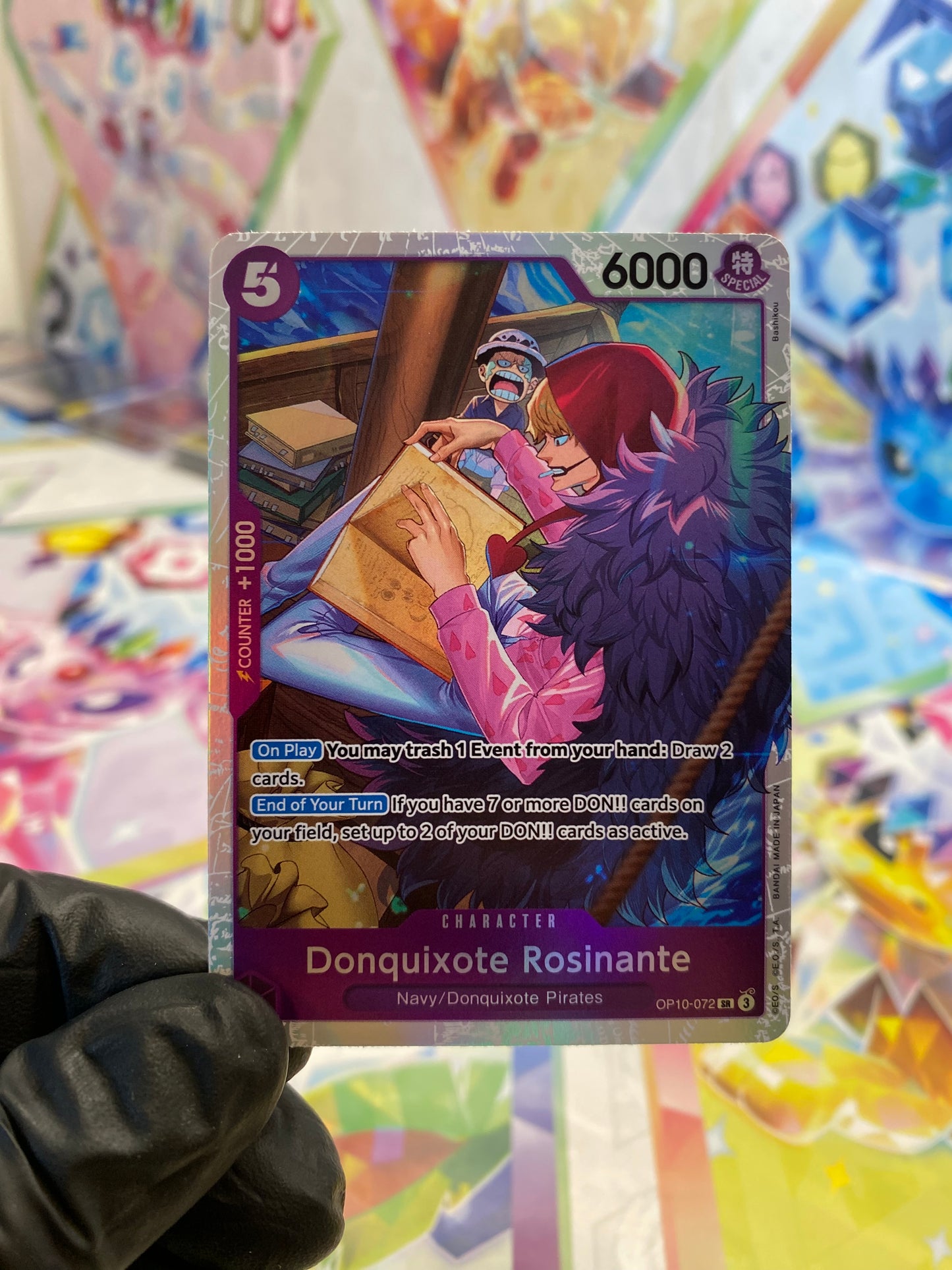 One Piece Donquixote Rosinante SR (OP10-072) - NM/M