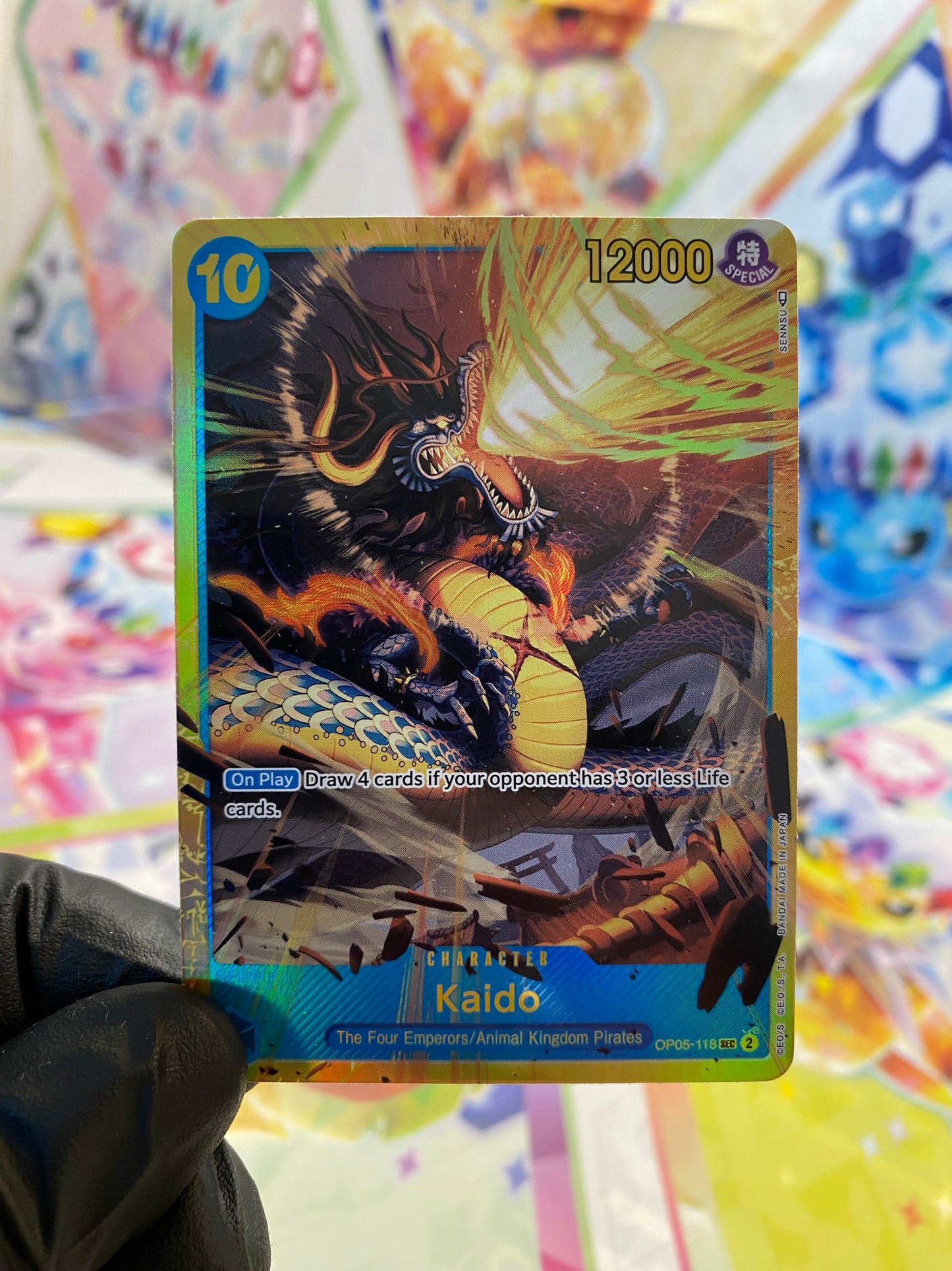 One Piece Kaido SEC (OP05-118) - NM/M