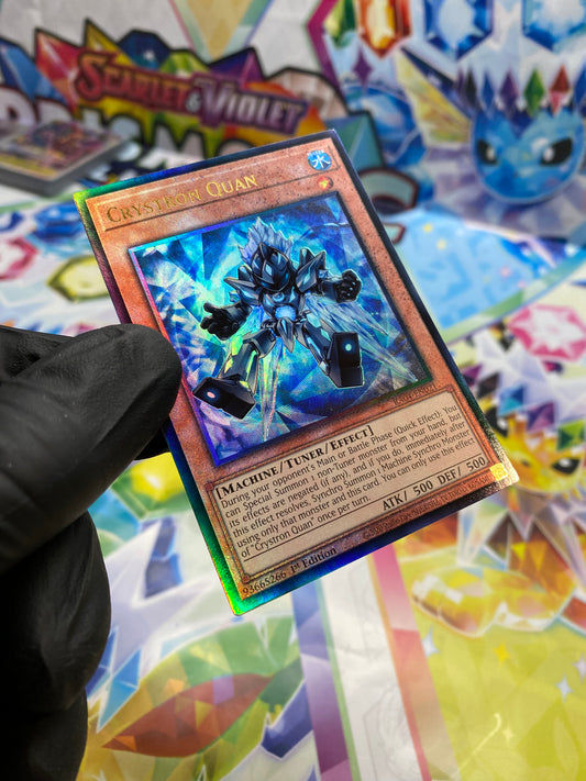 Yu-Gi-Oh! Crystron Quan (RA04-EN021) Ultimate Rare - NM/M
