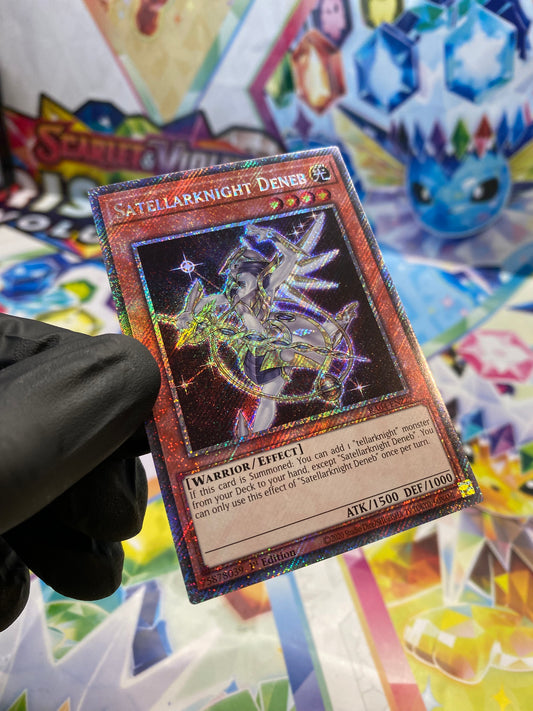Yu-Gi-Oh! Satellarknight Deneb (RA04-EN227) Platinum Secret Rare - NM/M
