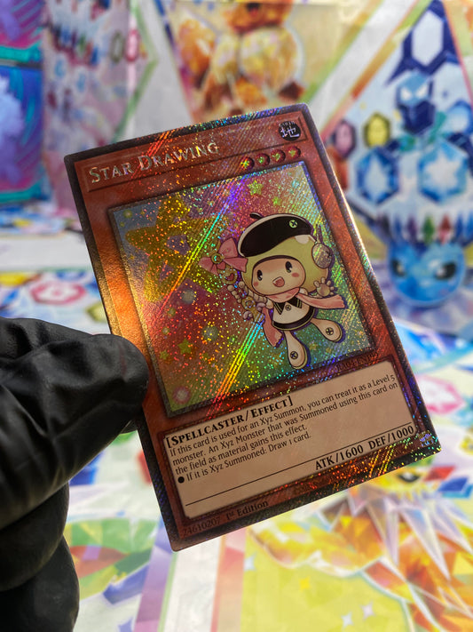 Yu-Gi-Oh! Star Drawing (RA04-EN199) Platinum Secret Rare - NM/M