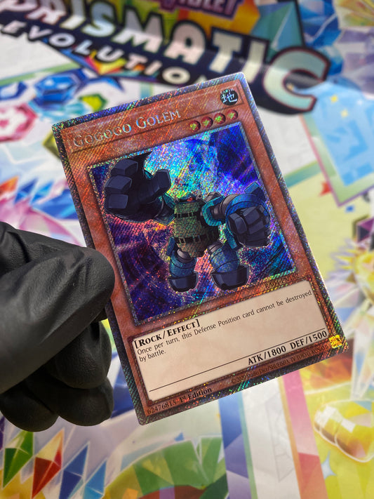 Yu-Gi-Oh! Gogogo Golem (RA04-EN152) Platinum Secret Rare - NM/M