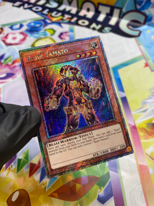 Yu-Gi-Oh! Bujin Yamato (RA04-EN209) Platinum Secret Rare - NM/M