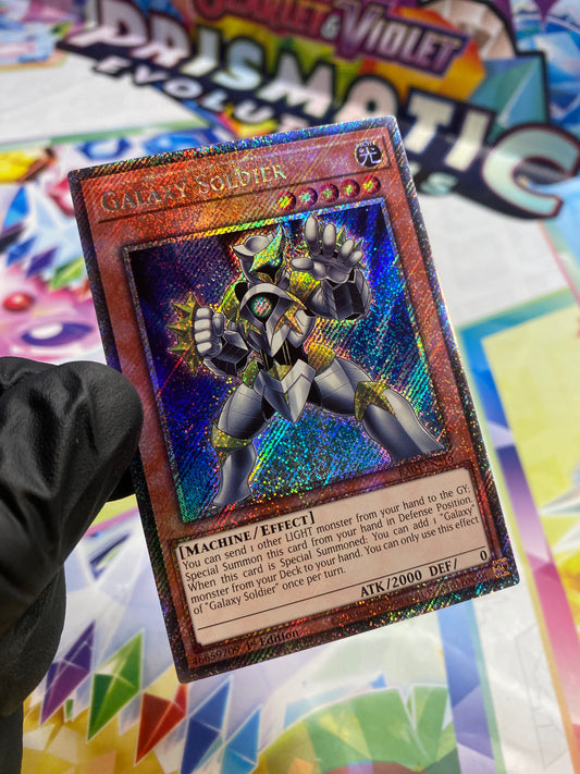 Yu-Gi-Oh! Galaxy Soldier (RA04-EN219) Platinum Secret Rare - NM/M