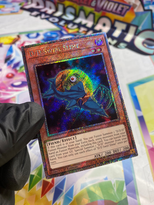 Yu-Gi-Oh! D/D Swirl Slime (RA04-EN258) Platinum Secret Rare - NM/M