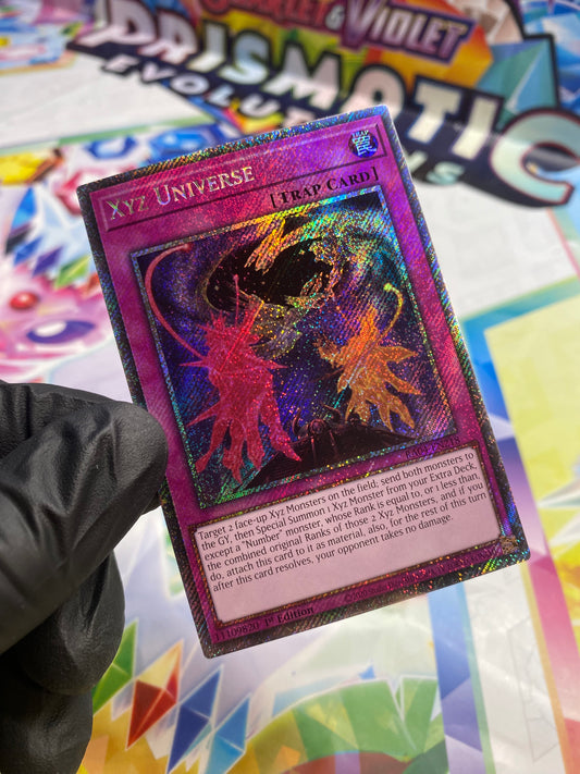 Yu-Gi-Oh! Xyz Universe (RA04-EN218) Platinum Secret Rare - NM/M