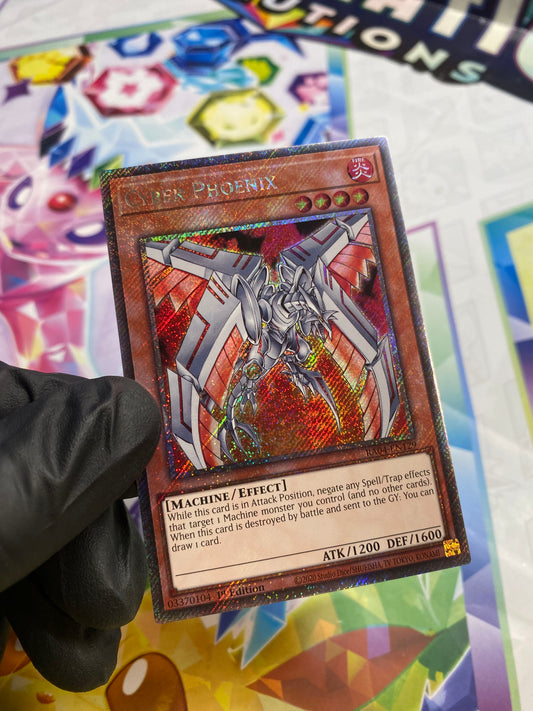 Yu-Gi-Oh! Cyber Phoenix (RA04-EN129) Platinum Secret Rare - NM/M
