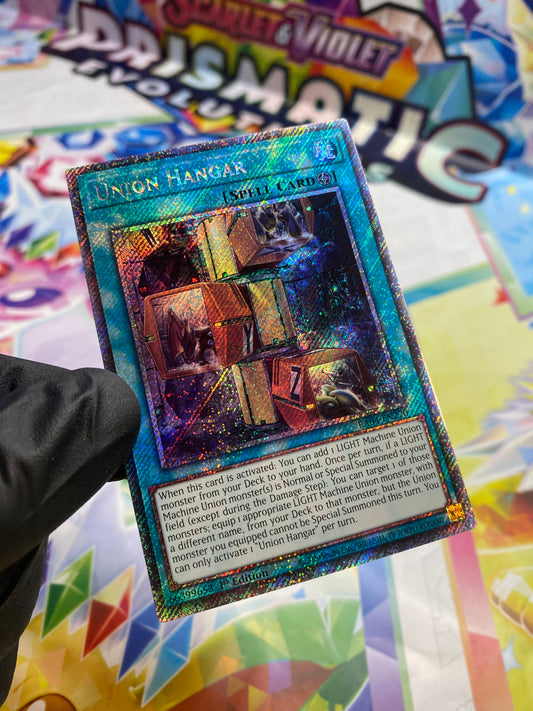 Yu-Gi-Oh! Union Hangar (RA04-EN270) Platinum Secret Rare - NM/M