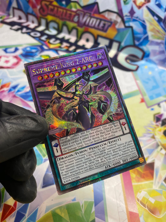 Yu-Gi-Oh! Supreme King Z-ARC (RA04-EN284) Quarter Century Secret Rare - NM/M