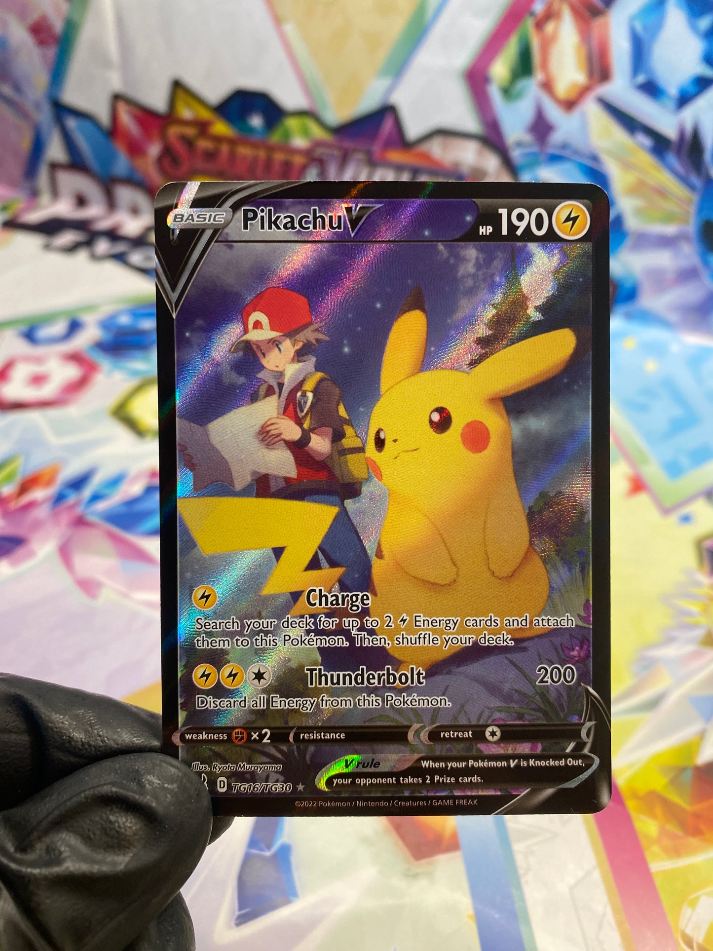 Pokémon Pikachu V #TG16 - NM/M