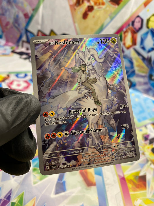 Pokémon N's Reshiram #167 (JTG) - NM/M