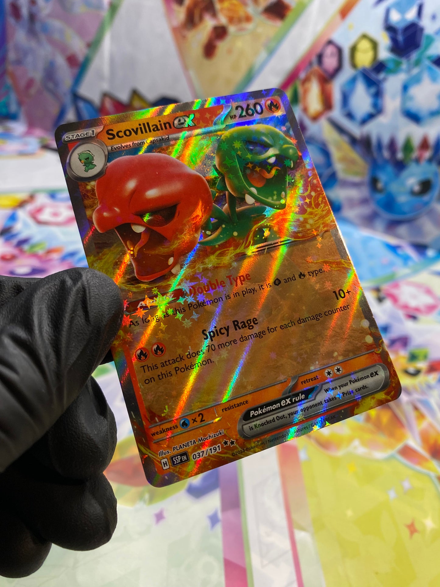 Pokémon Scovillain Ex #037 (SSP) - NM/M