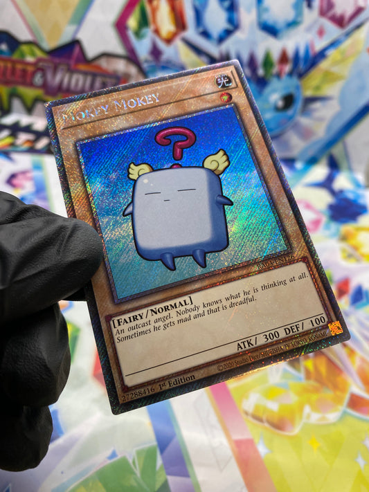 Yu-Gi-Oh! Mokey Mokey (RA04-EN126) Platinum Secret Rare - NM/M