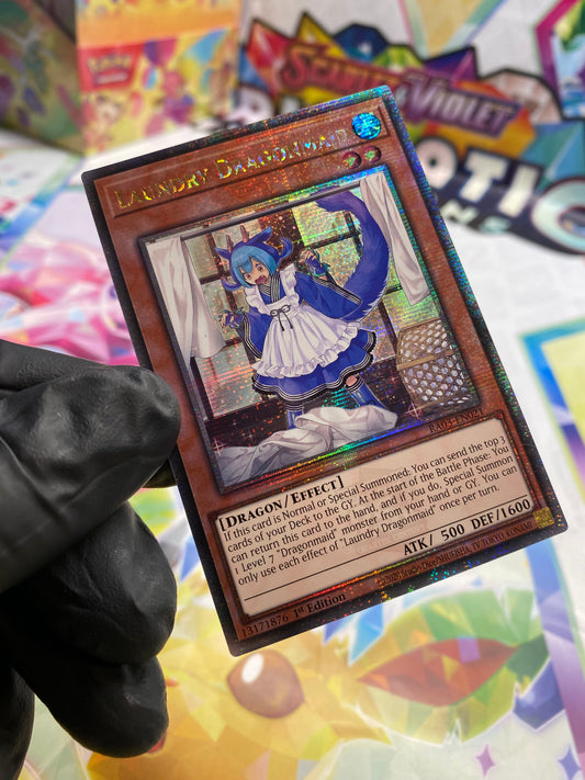 Yu-Gi-Oh! Laundry Dragonmaid (RA03-EN021) Quarter Century Secret Rare - NM/M