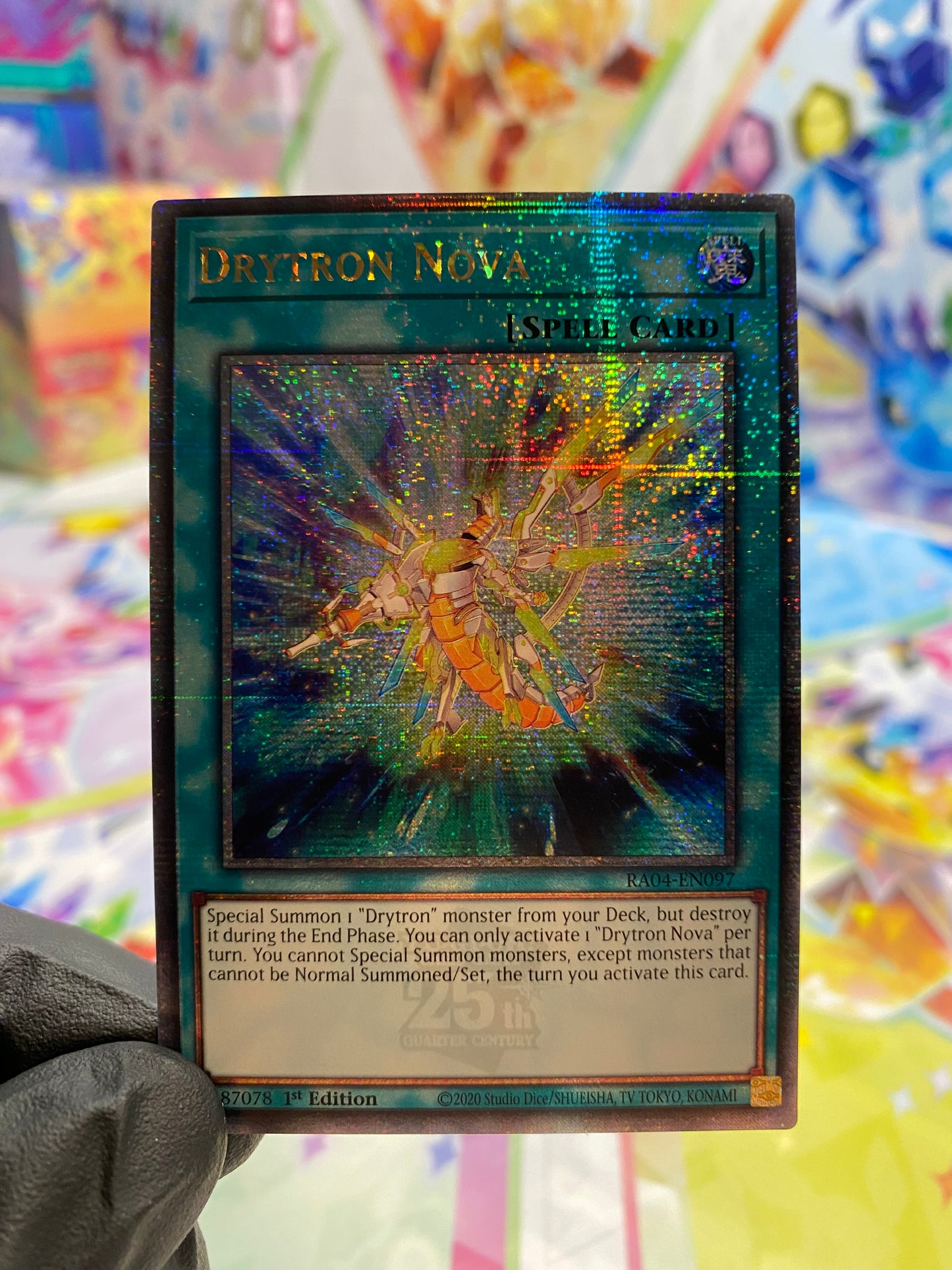Yu-Gi-Oh! Drytron Nova (RA04-EN097) Quarter Century Secret Rare - NM/M