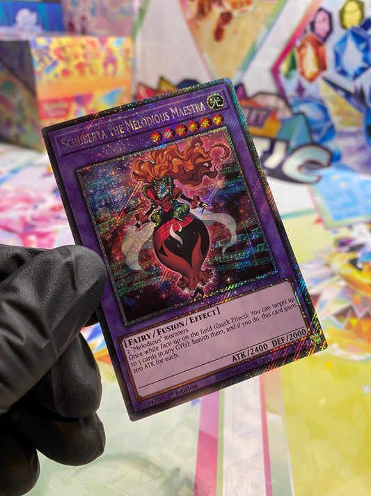 Yu-Gi-Oh! Schuberta The Melodious Maestra (RA03-EN034) Platinum Secret Rare - NM/M