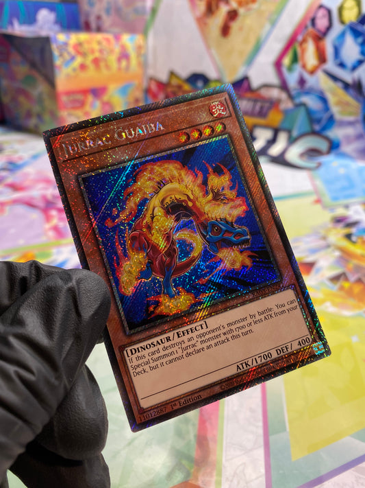 Yu-Gi-Oh! Jurrac Guaiba (RA03-EN242) Platinum Secret Rare - NM/M