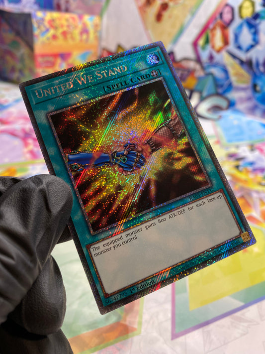 Yu-Gi-Oh! United We Stand (RA03-EN112) Platinum Secret Rare - NM/M