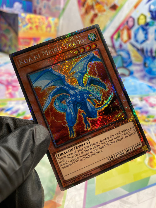 Yu-Gi-Oh! Koa'ki Meiru Drago (RA03-EN218) Platinum Secret Rare - NM/M