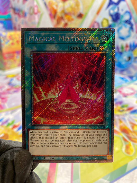 Yu-Gi-Oh! Magical Meltdown (RA04-EN280) Platinum Secret Rare - NM/M