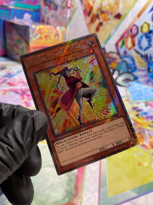 Yu-Gi-Oh! Mystic Piper (RA04-EN005) Platinum Secret Rare - NM/M
