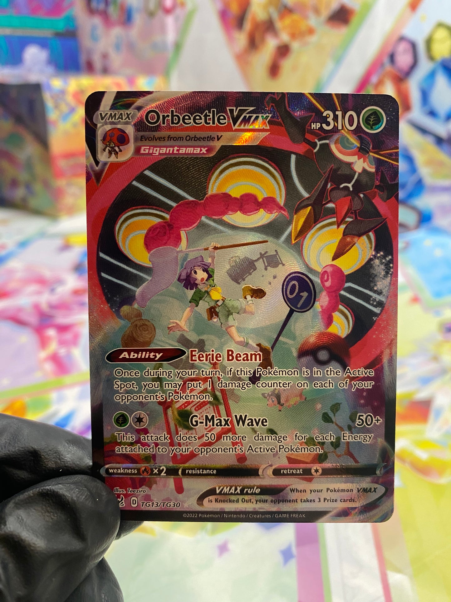 Pokémon Orbeetle Vmax #TG13 - NM/M
