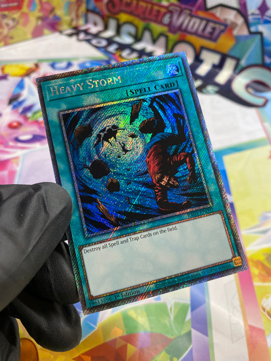 Yu-Gi-Oh! Heavy Storm (RA03-EN092) Platinum Secret Rare - NM/M