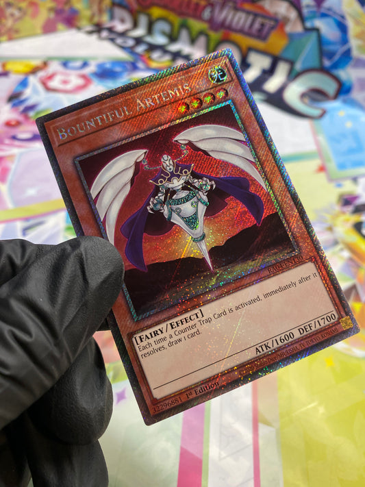 Yu-Gi-Oh! Bountiful Artemis (RA04-EN130) Platinum Secret Rare - NM/M