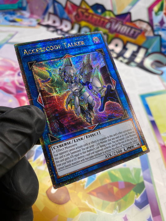 Yu-Gi-Oh! Accesscode Talker (RA04-EN079) Quarter Century Secret Rare - NM/M