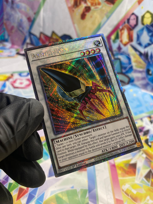 Yu-Gi-Oh! Armory Arm (RA03-EN213) Platinum Secret Rare - NM/M
