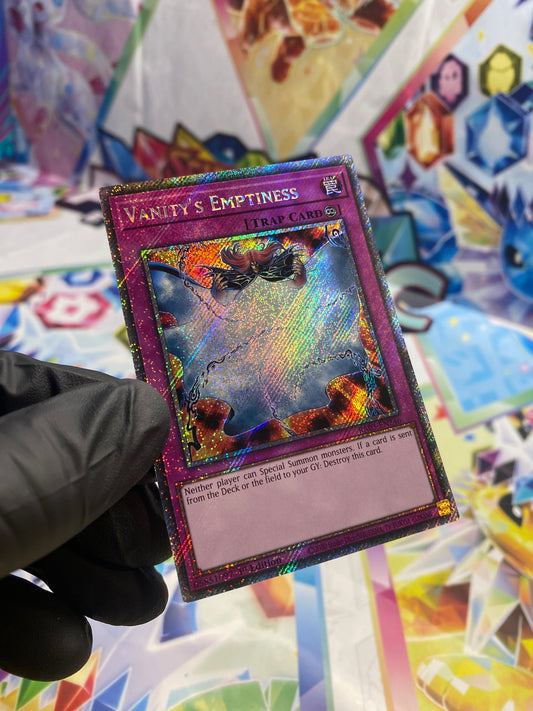 Yu-Gi-Oh! Vanity's Emptiness (RA03-EN246) Platinum Secret Rare - NM/M