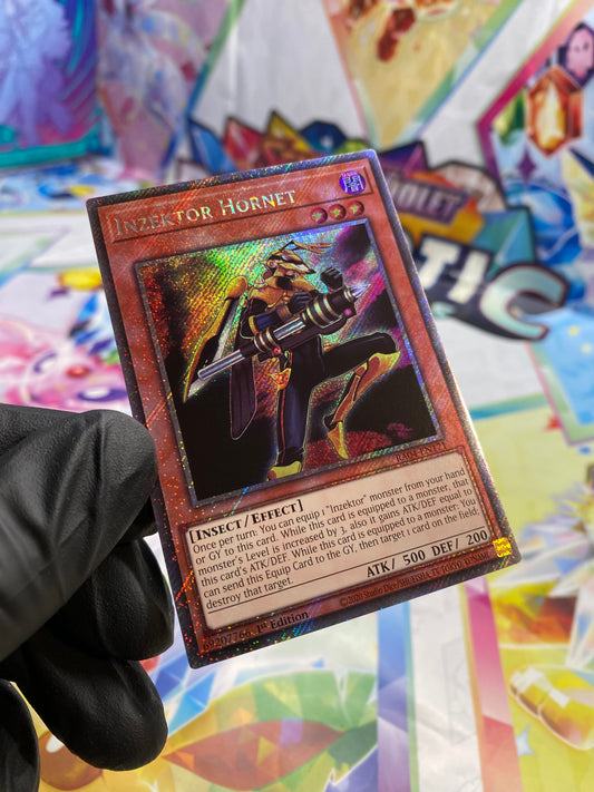 Yu-Gi-Oh! Inzektor Hornet (RA04-EN171) Platinum Secret Rare - NM/M