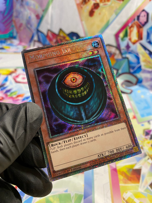Yu-Gi-Oh! Morphing Jar (RA03-EN098) Platinum Secret Rare - NM/M