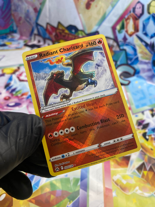 Pokémon Radiant Charizard #020 - NM/M