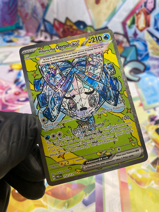 Pokémon Wellspring Mask Ogerpon Ex #152 (PRE) - NM/M