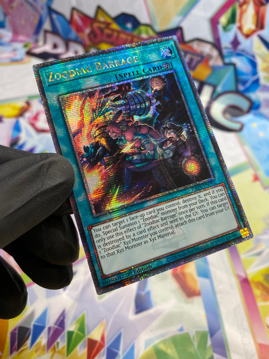 Yu-Gi-Oh! Zoodiac Barrage (RA04-EN091) Quarter Century Secret Rare - NM/M