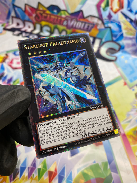 Yu-Gi-Oh! Starliege Paladynamo (RA04-EN193) Quarter Century Secret Rare - NM/M