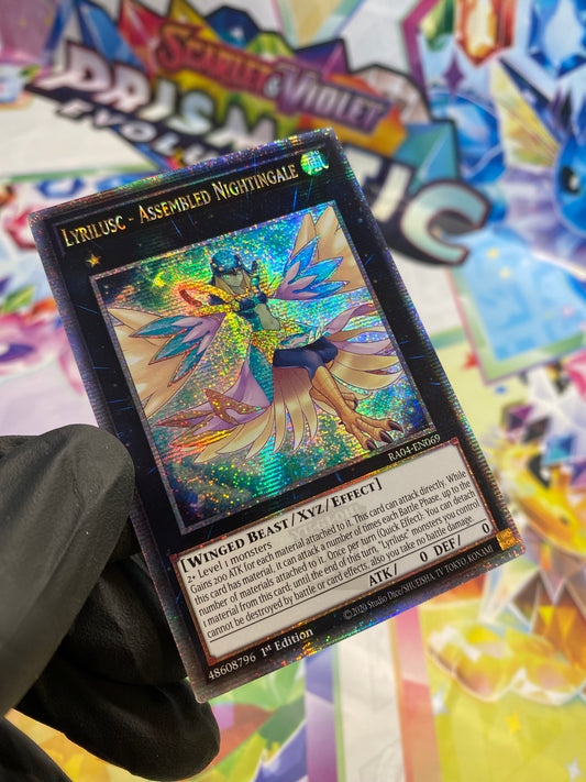 Yu-Gi-Oh! Lyrilusc - Assembled Nightingale (RA04-EN069) Quarter Century Secret Rare - NM/M
