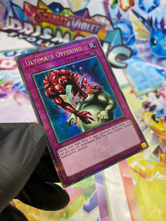 Yu-Gi-Oh! Ultimate Offering (RA03-EN088) Quarter Century Secret Rare - NM/M