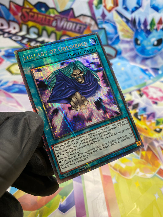 Yu-Gi-Oh! Lullaby Of Obedience (RA04-EN085) Quarter Century Secret Rare - NM/M