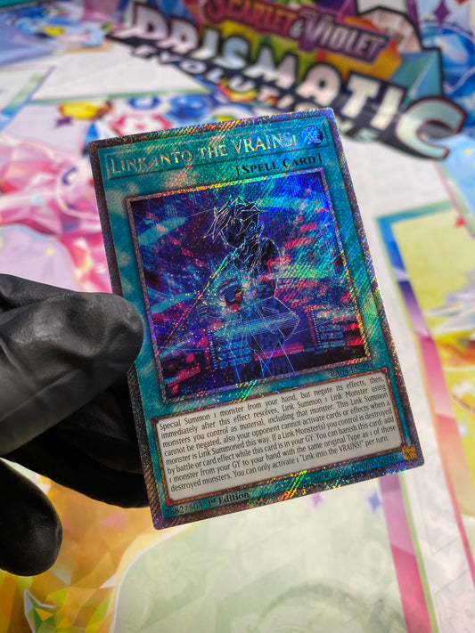Yu-Gi-Oh! Link Into The Vrains! (RA04-EN294) Platinum Secret Rare - NM/M