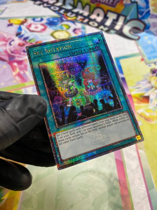 Yu-Gi-Oh! Set Rotation (RA03-EN065) Quarter Century Secret Rare - NM/M