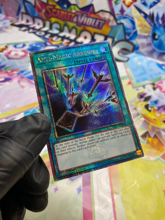 Yu-Gi-Oh! Anti-Magic Arrows (RA03-EN264) Quarter Century Secret Rare - NM/M