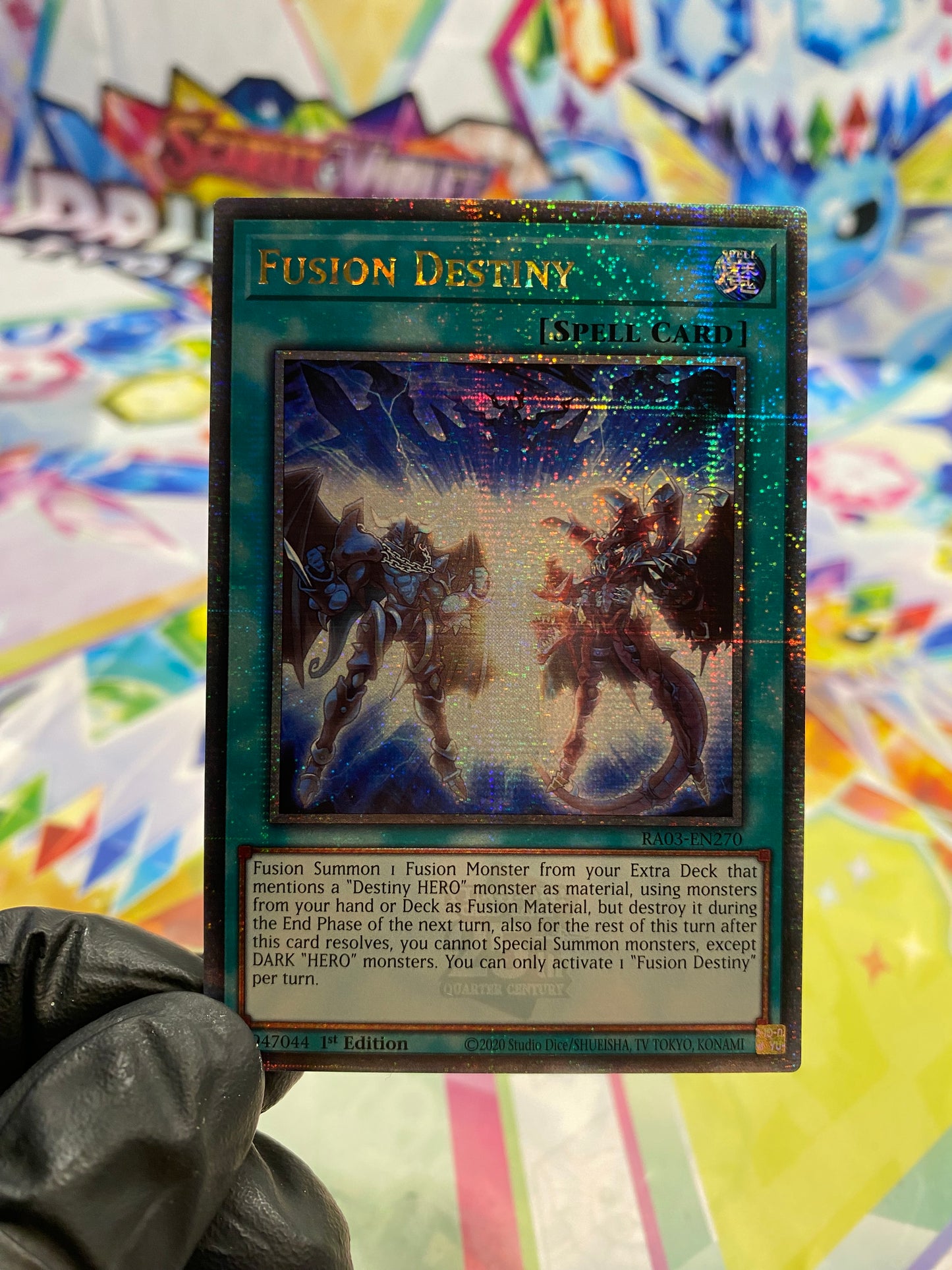 Yu-Gi-Oh! Fusion Destiny (RA03-EN270) Quarter Century Secret Rare - NM/M